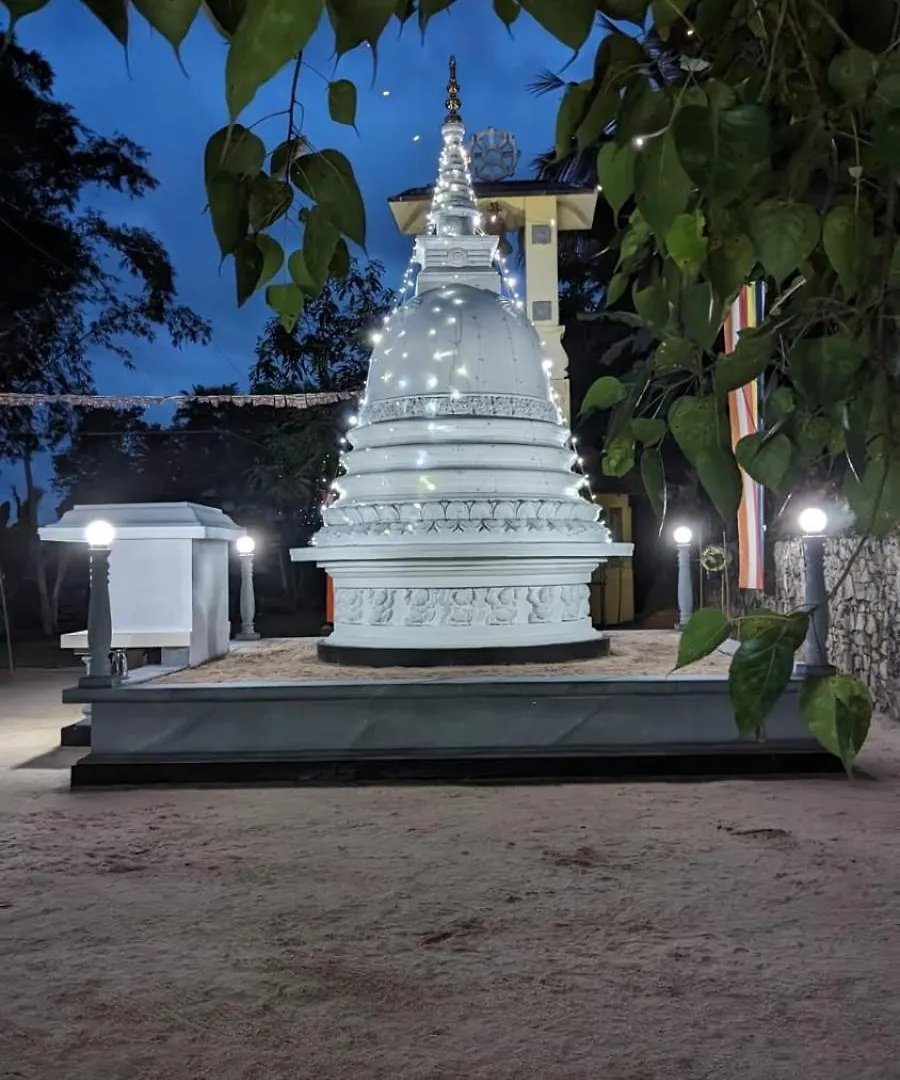 Homestay Sambuddhaloka Buddhist Monastery Apartment Minuwangoda